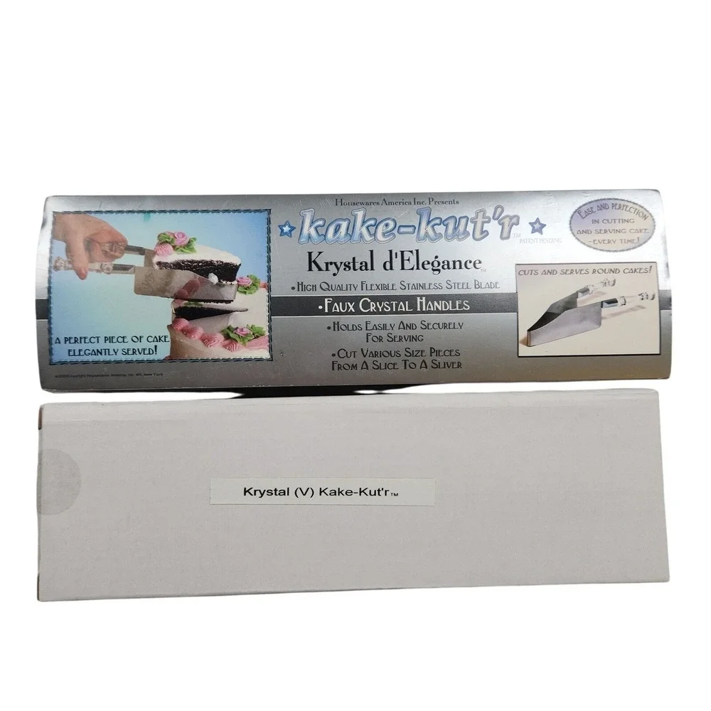 Perfect‎ Cake Cutter Server Debbie Meyer Kake Kut'r V shape Triangle